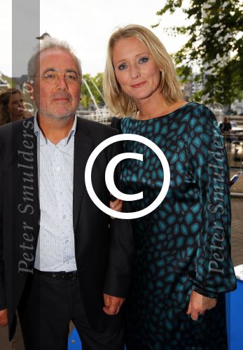 Amsterdam 2 september 2014
50 jaar de Tros wordt gevierd in carre met alle tros corryfeeen. Antoinette Hertsenberg met man