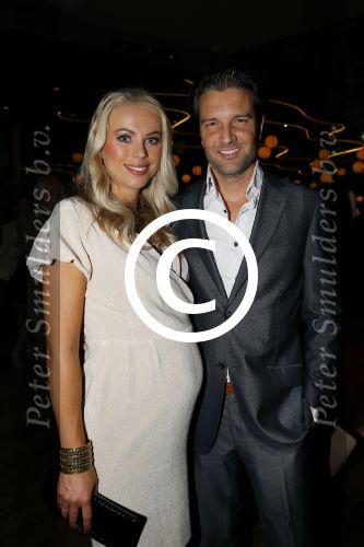 Amsterdam 15 september 2014
Modeshow Addy v d Krommenacker in het ij theater.
Bas Muijs met zijn zwangere vriendin