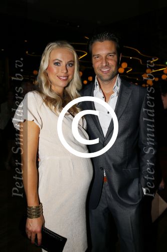 Amsterdam 15 september 2014
Modeshow Addy v d Krommenacker in het ij theater.
Bas Muijs met zijn zwangere vriendin