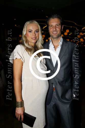 Amsterdam 15 september 2014
Modeshow Addy v d Krommenacker in het ij theater.
Bas Muijs met zijn zwangere vriendin
