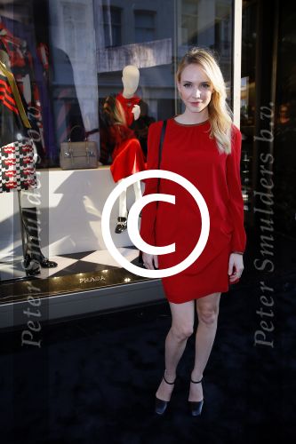 Amsterdam 11 september 2014
Opening prada winkel op de pc hooftstraat. Bracha v Doesburgh