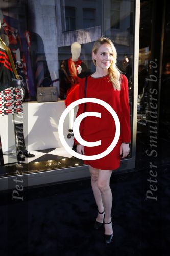 Amsterdam 11 september 2014
Opening prada winkel op de pc hooftstraat. Bracha v Doesburgh