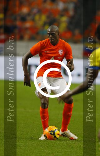 Amsterdam, 17 Mei 2014 Vriendschappelijke interland Nederland-Ecuador, eindstand 1-1
Bruno Martins Indi
Foto Peter Smulders BV