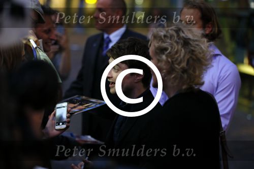 Amsterdam 15 september 2014
Premiere What if met hoofdrolspeler Daniel Radcliffe in pathe arena