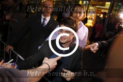 Amsterdam 15 september 2014
Premiere What if met hoofdrolspeler Daniel Radcliffe in pathe arena