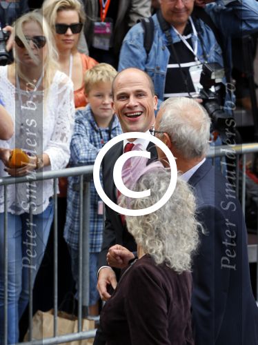 Den Haag 16 september 2014
Prinsjesdag met oa Koning Willem Alexander Koningin Maxima prinses Laurentien en prins Constantijn. Gouden Koets op het binnenhof. Diederik Samson