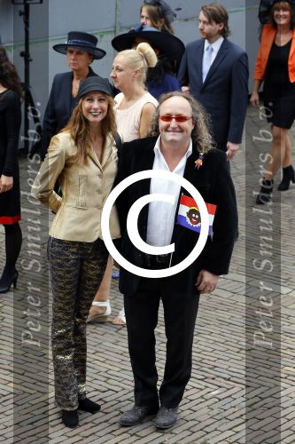 Den Haag 16 september 2014
Prinsjesdag met oa Koning Willem Alexander Koningin Maxima prinses Laurentien en prins Constantijn. Gouden Koets op het binnenhof. Dion Graus met vrouw