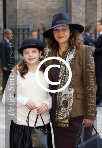 Den Haag 16 september 2014
Prinsjesdag met oa Koning Willem Alexander Koningin Maxima prinses Laurentien en prins Constantijn. Gouden Koets op het binnenhof. Edith Schippers met dochter Eva