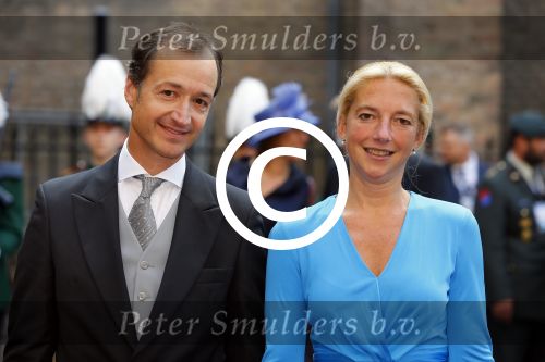 Den Haag 16 september 2014
Prinsjesdag met oa Koning Willem Alexander Koningin Maxima prinses Laurentien en prins Constantijn. Gouden Koets op het binnenhof. Eric Wiebes met vrouw