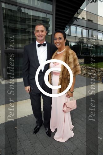 Hilversum 1 september 2014
Voetballer van het jaar verkiezing bij studio 21. Ernie Brandts met vrouw