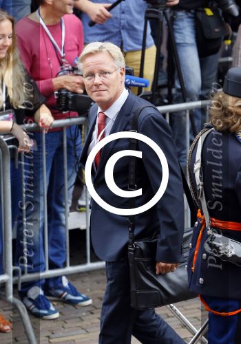 Den Haag 16 september 2014
Prinsjesdag met oa Koning Willem Alexander Koningin Maxima prinses Laurentien en prins Constantijn. Gouden Koets op het binnenhof. 
Fons de Poel