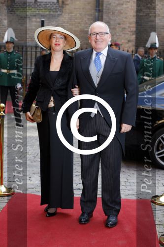 Den Haag 16 september 2014
Prinsjesdag met oa Koning Willem Alexander Koningin Maxima prinses Laurentien en prins Constantijn. Gouden Koets op het binnenhof. Frans Timmermans met vrouw