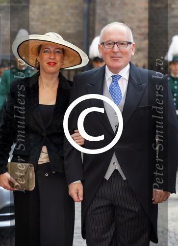 Den Haag 16 september 2014
Prinsjesdag met oa Koning Willem Alexander Koningin Maxima prinses Laurentien en prins Constantijn. Gouden Koets op het binnenhof. Frans Timmermans met vrouw