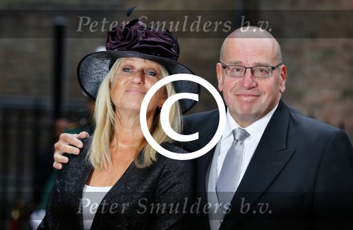 Den Haag 16 september 2014
Prinsjesdag met oa Koning Willem Alexander Koningin Maxima prinses Laurentien en prins Constantijn. Gouden Koets op het binnenhof. Fred Teeven met vrouw