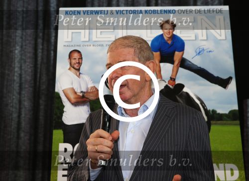 Ridderkerk, 14 Augustus 2014
Uitreiking magazine Helden door Frits Barend  en Barbara Barend.