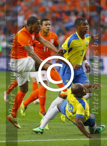 Amsterdam, 17 Mei 2014 Vriendschappelijke interland Nederland-Ecuador, eindstand 1-1
Georginio Wijnaldum
Foto Peter Smulders BV