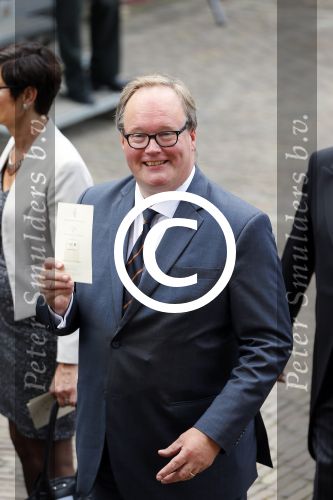 Den Haag 16 september 2014
Prinsjesdag met oa Koning Willem Alexander Koningin Maxima prinses Laurentien en prins Constantijn. Gouden Koets op het binnenhof. Hans v Baalen