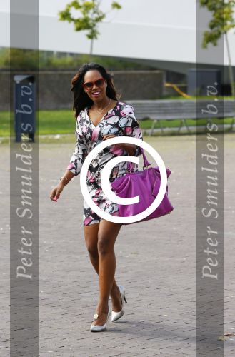 Amsterdam 11 september 2014
Talkies lunch in de Oyster bar in het olympisch stadion. Jasmine Sendar