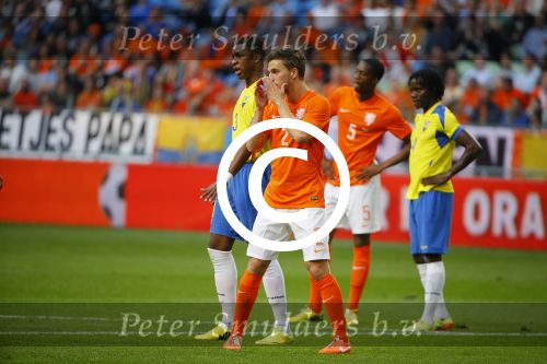 Amsterdam, 17 Mei 2014 Vriendschappelijke interland Nederland-Ecuador, eindstand 1-1
Joel Veltman
Foto Peter Smulders BV