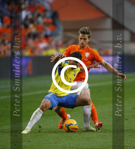Amsterdam, 17 Mei 2014 Vriendschappelijke interland Nederland-Ecuador, eindstand 1-1
Joel Veltman
Foto Peter Smulders BV