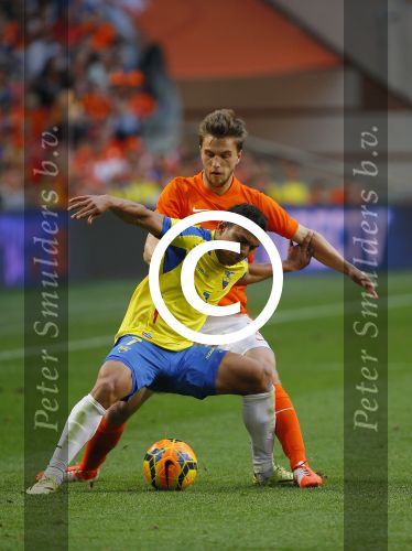 Amsterdam, 17 Mei 2014 Vriendschappelijke interland Nederland-Ecuador, eindstand 1-1
Joel Veltman
Foto Peter Smulders BV