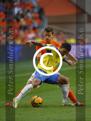 Amsterdam, 17 Mei 2014 Vriendschappelijke interland Nederland-Ecuador, eindstand 1-1
Joel Veltman
Foto Peter Smulders BV