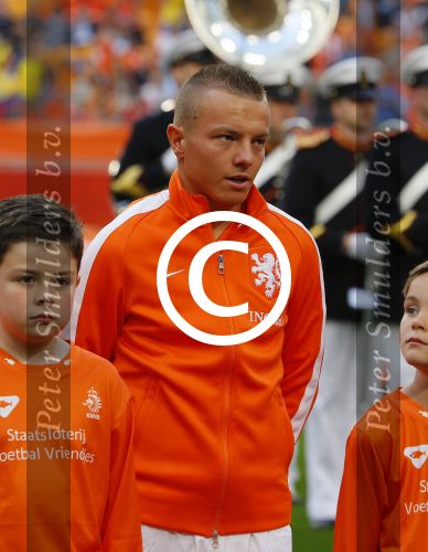 Amsterdam, 17 Mei 2014 Vriendschappelijke interland Nederland-Ecuador, eindstand 1-1
Jordy Clasie
Foto Peter Smulders BV