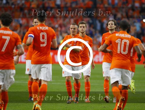 Amsterdam, 17 Mei 2014 Vriendschappelijke interland Nederland-Ecuador, eindstand 1-1
Jordy Clasie
Foto Peter Smulders BV