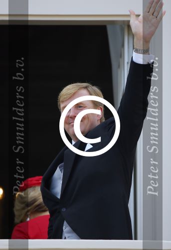 Den Haag 16 september 2014
Prinsjesdag met oa Koning Willem Alexander Koningin Maxima prinses Laurentien en prins Constantijn. Gouden Koets op het binnenhof.