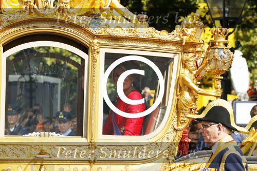 Den Haag 16 september 2014
Prinsjesdag met oa Koning Willem Alexander Koningin Maxima prinses Laurentien en prins Constantijn. Gouden Koets op het binnenhof.