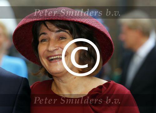 Den Haag 16 september 2014
Prinsjesdag met oa Koning Willem Alexander Koningin Maxima prinses Laurentien en prins Constantijn. Gouden Koets op het binnenhof. Lilianne Ploumen met man