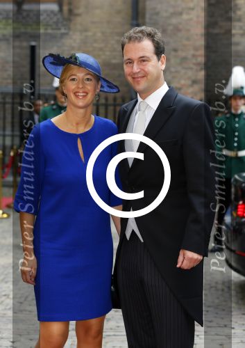 Den Haag 16 september 2014
Prinsjesdag met oa Koning Willem Alexander Koningin Maxima prinses Laurentien en prins Constantijn. Gouden Koets op het binnenhof. Lodewijk Asscher met vrouw
