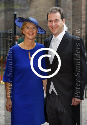 Den Haag 16 september 2014
Prinsjesdag met oa Koning Willem Alexander Koningin Maxima prinses Laurentien en prins Constantijn. Gouden Koets op het binnenhof. Lodewijk Asscher met vrouw