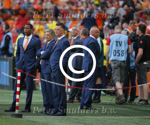 Amsterdam, 17 Mei 2014 Vriendschappelijke interland Nederland-Ecuador, eindstand 1-1
Louis v Gaal
Foto Peter Smulders BV