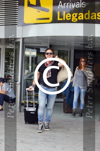 ibiza 4 september 2014
Ibiza airport. Marco en Leontine Borsato arriveren ivm huwelijk Wendy v Dijk