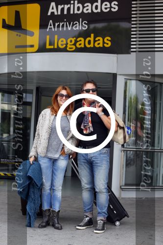 ibiza 4 september 2014
Ibiza airport. Marco en Leontine Borsato arriveren ivm huwelijk Wendy v Dijk