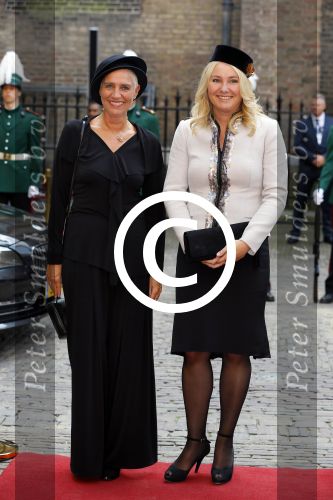 Den Haag 16 september 2014
Prinsjesdag met oa Koning Willem Alexander Koningin Maxima prinses Laurentien en prins Constantijn. Gouden Koets op het binnenhof. Melanie Schultz van Haegen met ...
