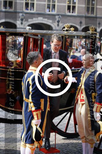 Den Haag 16 september 2014
Prinsjesdag met oa Koning Willem Alexander Koningin Maxima prinses Laurentien en prins Constantijn. Gouden Koets op het binnenhof.