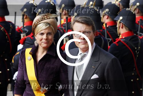 Den Haag 16 september 2014
Prinsjesdag met oa Koning Willem Alexander Koningin Maxima prinses Laurentien en prins Constantijn. Gouden Koets op het binnenhof.