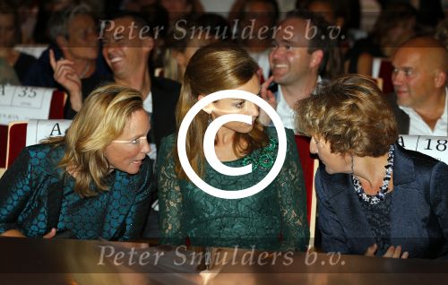 Amsterdam 15 september 2014
Modeshow Addy v d Krommenacker in het ij theater
Aanwezig oa Prinses Margriet Prinses Aimee en Prinses Margarita