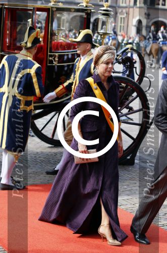 Den Haag 16 september 2014
Prinsjesdag met oa Koning Willem Alexander Koningin Maxima prinses Laurentien en prins Constantijn. Gouden Koets op het binnenhof.