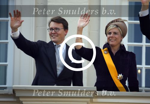 Den Haag 16 september 2014
Prinsjesdag met oa Koning Willem Alexander Koningin Maxima prinses Laurentien en prins Constantijn. Gouden Koets op het binnenhof.