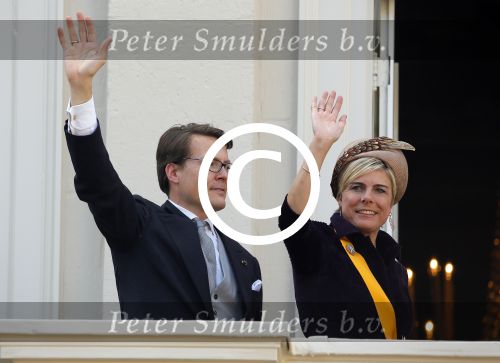 Den Haag 16 september 2014
Prinsjesdag met oa Koning Willem Alexander Koningin Maxima prinses Laurentien en prins Constantijn. Gouden Koets op het binnenhof.
