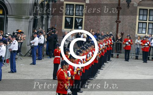 Den Haag 16 september 2014
Prinsjesdag met oa Koning Willem Alexander Koningin Maxima prinses Laurentien en prins Constantijn. Gouden Koets op het binnenhof.