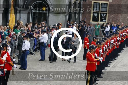 Den Haag 16 september 2014
Prinsjesdag met oa Koning Willem Alexander Koningin Maxima prinses Laurentien en prins Constantijn. Gouden Koets op het binnenhof.