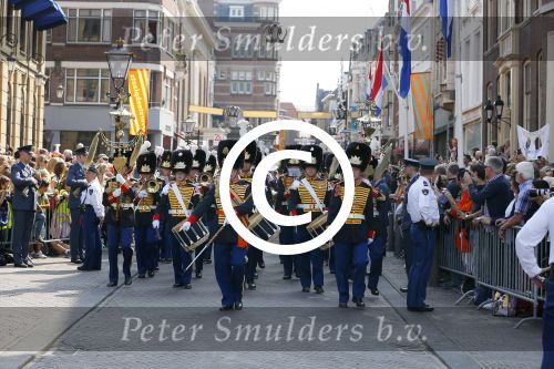 Den Haag 16 september 2014
Prinsjesdag met oa Koning Willem Alexander Koningin Maxima prinses Laurentien en prins Constantijn. Gouden Koets op het binnenhof.