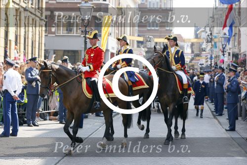 Den Haag 16 september 2014
Prinsjesdag met oa Koning Willem Alexander Koningin Maxima prinses Laurentien en prins Constantijn. Gouden Koets op het binnenhof.