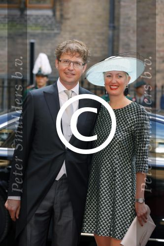 Den Haag 16 september 2014
Prinsjesdag met oa Koning Willem Alexander Koningin Maxima prinses Laurentien en prins Constantijn. Gouden Koets op het binnenhof. Sander Dekker met vrouw