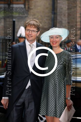 Den Haag 16 september 2014
Prinsjesdag met oa Koning Willem Alexander Koningin Maxima prinses Laurentien en prins Constantijn. Gouden Koets op het binnenhof. Sander Dekker met vrouw