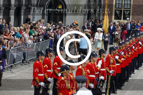 Den Haag 16 september 2014
Prinsjesdag met oa Koning Willem Alexander Koningin Maxima prinses Laurentien en prins Constantijn. Gouden Koets op het binnenhof.